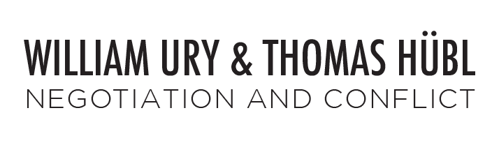 William Ury & Thomas Hubl Negotiation and Conflict logo